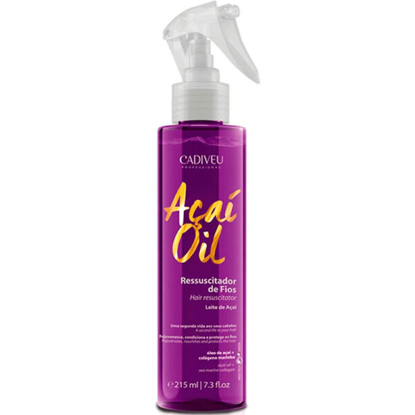 Cadiveu Açaí Oil - Leite de Açaí Ressuscitador de Fios 215ml