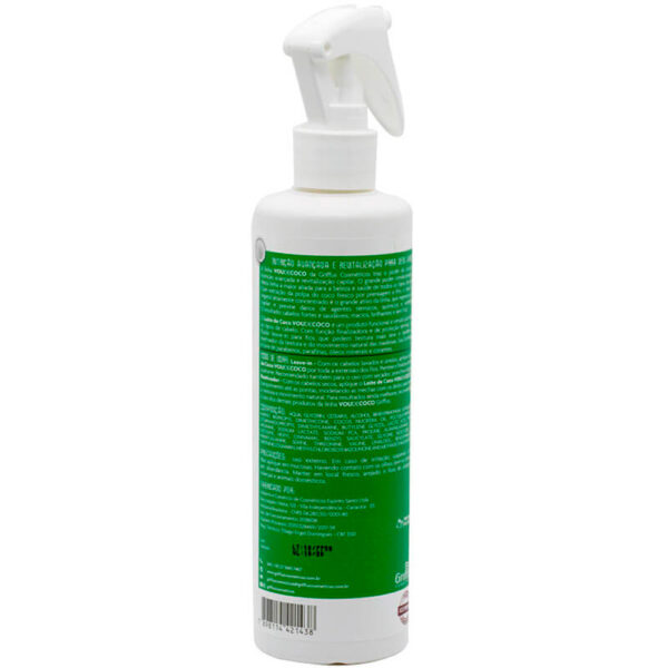 Griffus Vou de Coco - Leave-in Leite de Coco Uso Diário 240ml - Imagem 2