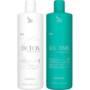 Zap All Time Organic - Kit Escova Progressiva Sem Formol 2x 500ml