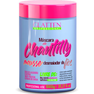Glatten Chantilly - Máscara Mousse Desmaiador de Fios 1kg