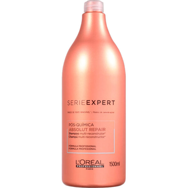 L'Oréal Professionnel Absolut Repair Pós Química - Shampoo Multi-Reconstrutor 1,5L