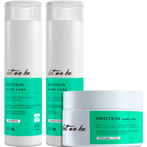 Let Me Be Home Care Protein - Kit Pós Progressiva Trio (3 Produtos)