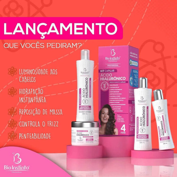 Bio Instinto Micelar - Kit Purificação Controle do pH Capilar (4 Produtos) - Imagem 2
