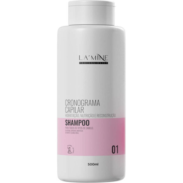 La'Mine Cronograma Capilar - Shampoo HNR 500ml