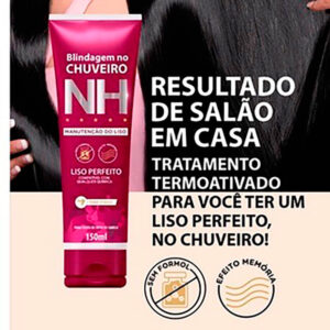 Belkit NH New Hair - Máscara Blindagem no Chuveiro Liso Perfeito 150ml