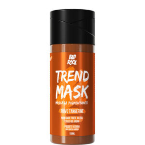 Bad Rock Trend Mask - Máscara Pigmentante Vegana Ruivo Tangerine 150ml