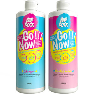 Bad Rock Go Now - Kit Cabelos Fragilizados Salão Duo (2 Produtos)