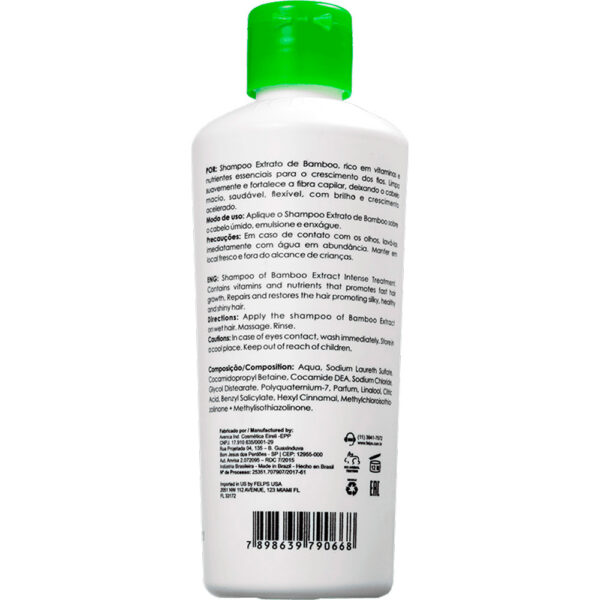 Felps Extrato de Bamboo - Shampoo Bio-Crescimento 250ml - Imagem 2