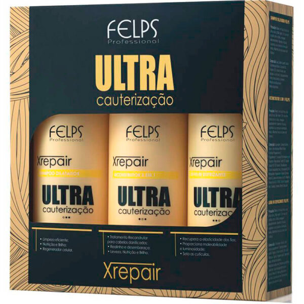 Felps XRepair Ultra Cauterização - Kit Tratamento (3 Produtos) - Imagem 2