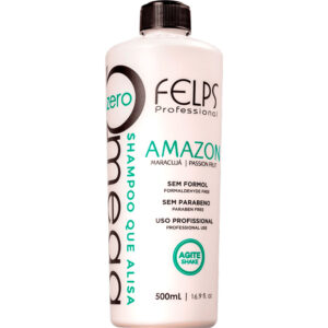 Felps Omega Zero XBTX - Shampoo Alisante Amazon Sem Formol 500ml