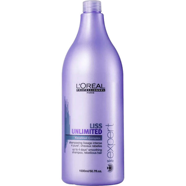 L'Oréal Professionnel Liss Unlimited - Shampoo Efeito Liso 4 Dias Fracionado 200ml