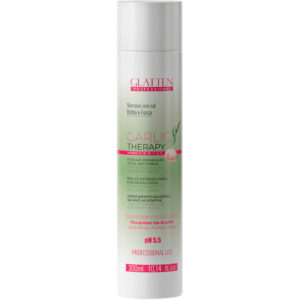 Glatten Garlic Therapy - Shampoo Óleo de Alho Força e Reparação 300ml