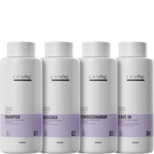 La'Mine Lisos - Kit Antifrizz Completo (4 Produtos)