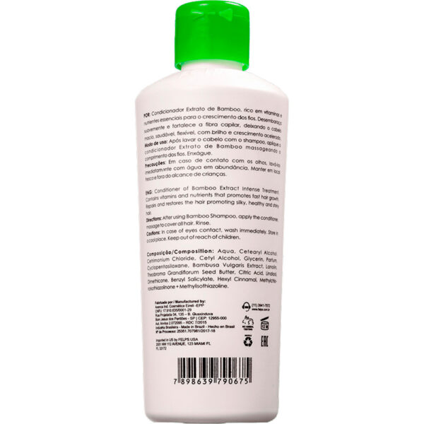 Felps Extrato de Bamboo - Condicionador Bio-Crescimento 250ml - Imagem 2