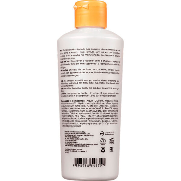 Felps Smooth - Condicionador Pós Química 250ml - Imagem 2