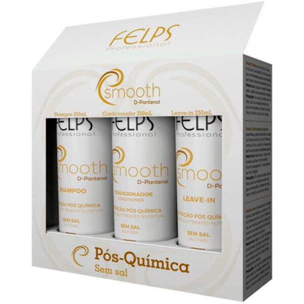 Felps Smooth - Kit Proteção Pós Química (3 Produtos) - Imagem 2