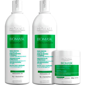 Prohall Biomask - Kit Home Care Tratamento Tamanho Econômico (3 Produtos)