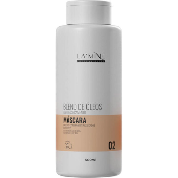 La'Mine Blend de Óleos - Máscara Antiressecamento 500ml