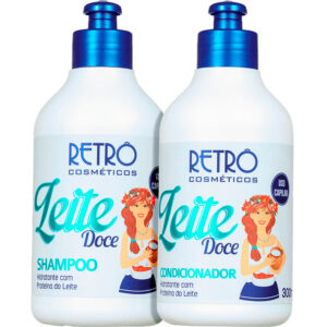 Retrô Leite Doce - Kit Hidratante Proteína do Leite Duo (2 Produtos)