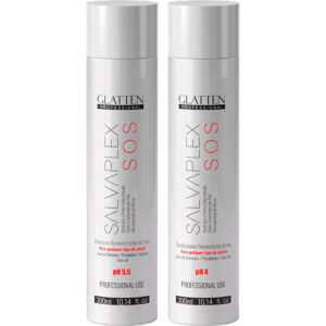 Glatten Salvaplex - Kit SOS Reconstrutor de Fios Duo (2 Produtos)