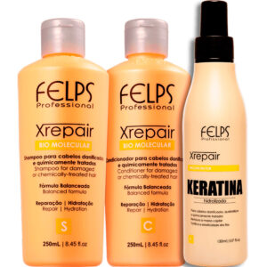 Felps XRepair Bio Molecular - Kit Reconstrutor Trio (3 Produtos)
