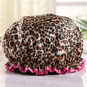 Nobrand - Touca de Banho de Cetim Estampa Oncinha