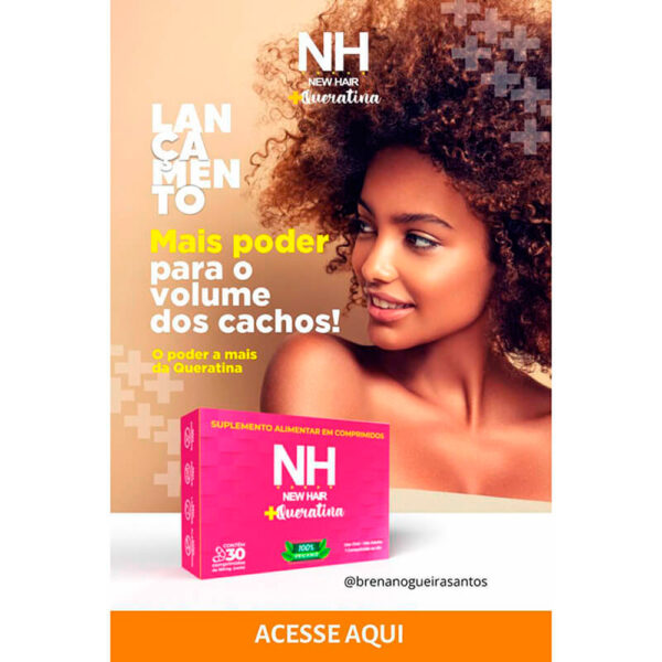 Belkit NH New Hair - Suplemento Alimentar + Queratina 100% Vegano (30 comprimidos) - Imagem 4