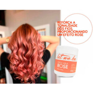 Let Me Be - Máscara Matizadora Efeito Rosê 500g