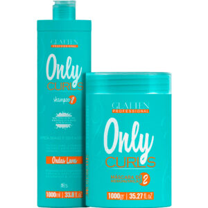 Glatten Only Curls - Kit Cachos Ondas Leves Duo (2 Produtos)