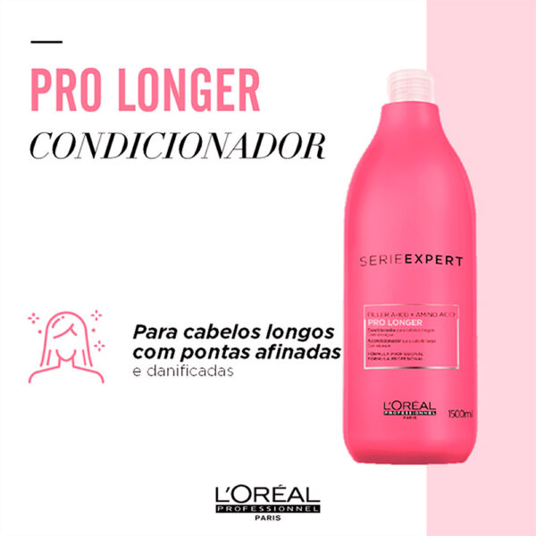 L'Oréal Professionnel Pro Longer - Kit Preenchimento de Pontas Cabelos Finos (3 Produtos) - Imagem 5