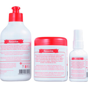 Retrô Soul Coco - Kit Nutritivo Óleo de Coco Reparador (3 Produtos)