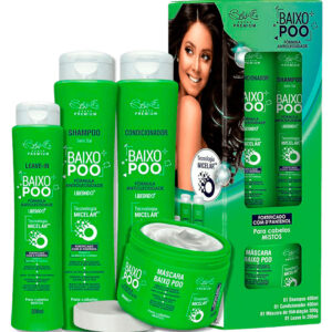 Belkit Baixo Poo - Kit Antioleosidade Cabelos Mistos (4 Produtos)