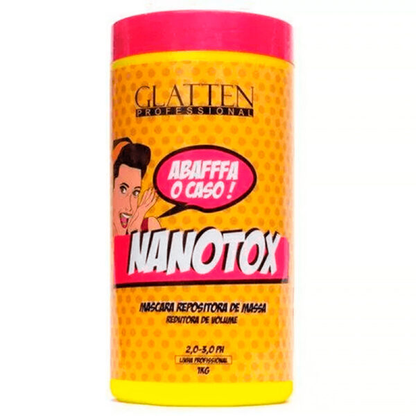 Glatten Nanotox - Btox Sem Formol 1kg
