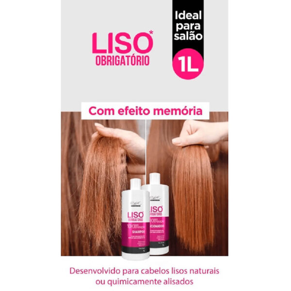 Belkit Liso Obrigatório - Kit Reparação e Controle do Frizz Salão (2 Produtos) - Imagem 2