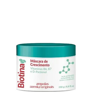 Azenka Biotina - Máscara de Crescimento 250g