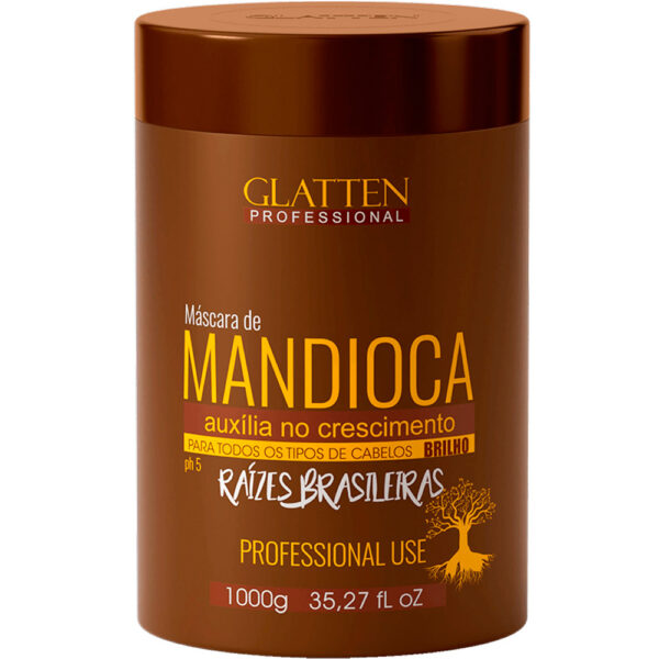 Glatten Mandioca - Máscara Auxílio no Crescimento 1kg