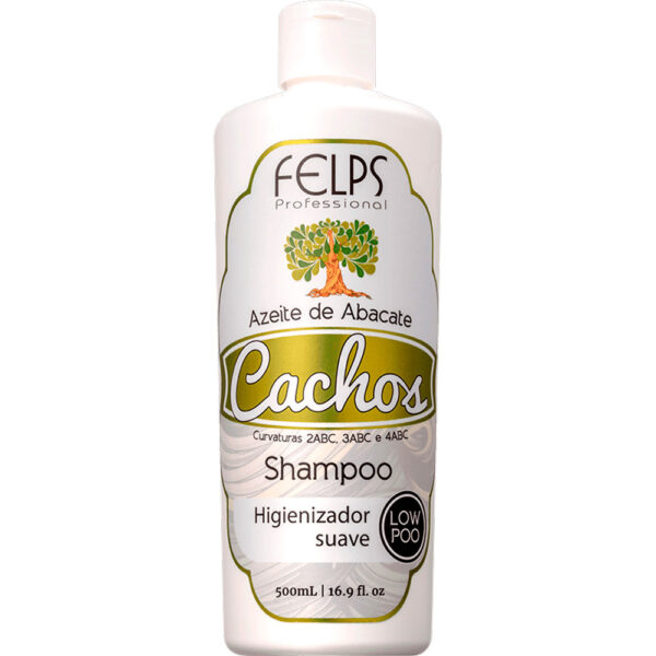 Felps Cachos - Shampoo Low Poo Azeite de Abacate 500ml