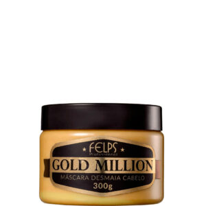 Felps Gold Million - Máscara Desmaia Cabelo 300g