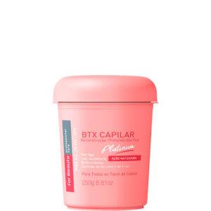 For Beauty Max Illumination Platinum - Btox Matizador Reconstrução Profunda 250g