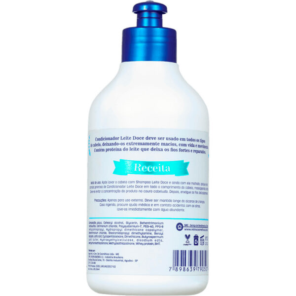 Retrô Leite Doce - Condicionador Hidratante Proteína do Leite 300ml - Imagem 2
