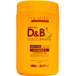 Glatten D&B Dolce Banana - Máscara Vitamina Capilar 1kg