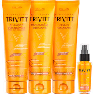 Itallian Trivitt - Kit Pós Química Hidratação Intensiva (4 Produtos)
