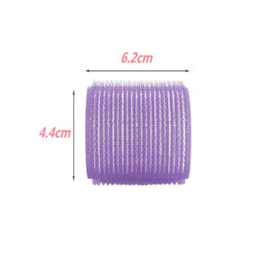 Nobrand - Kit Bobes de Cabelo com Velcro Rosa (6 Peças)