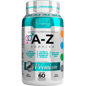 Prohall A-Z - Cápsulas Multivitaminas Premium 30 dias