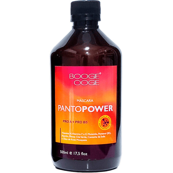 Boogie Oogie PantoPower - Máscara Crescimento Capilar Multivitaminas 500ml