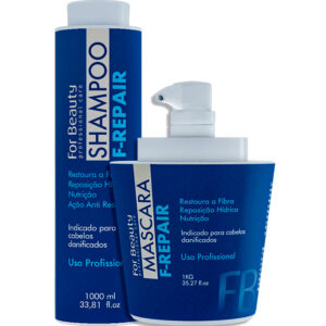 For Beauty F-Repair - Kit de Restauração Capilar Duo (2 Produtos)