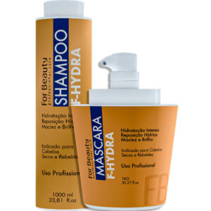 For Beauty F-Hydra - Kit de Hidratação Capilar Intensa Duo (2 Produtos)
