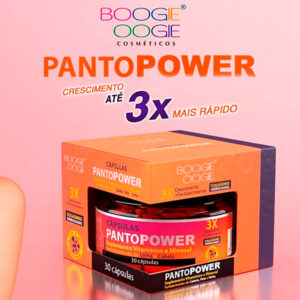 Boogie Oogie PantoPower - Cápsulas Crescimento Capilar Colágeno Hidrolizado 30 dias