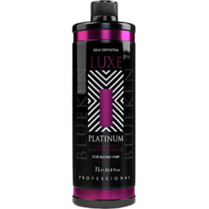 Blueken Luxe Platinum - Escova Semi Definitiva Cabelo Loiro Extrato de Mirtilo 1L