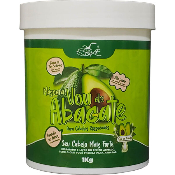 Belkit Vou de Abacate - Máscara de Nutrição Cabelos Ressacados 1kg